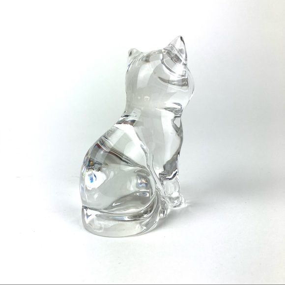 Princess House Crystal Cat - Picture 3 of 5